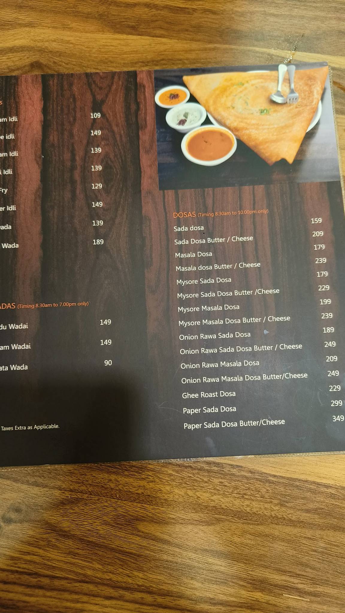 Balaji Pure Veg menu