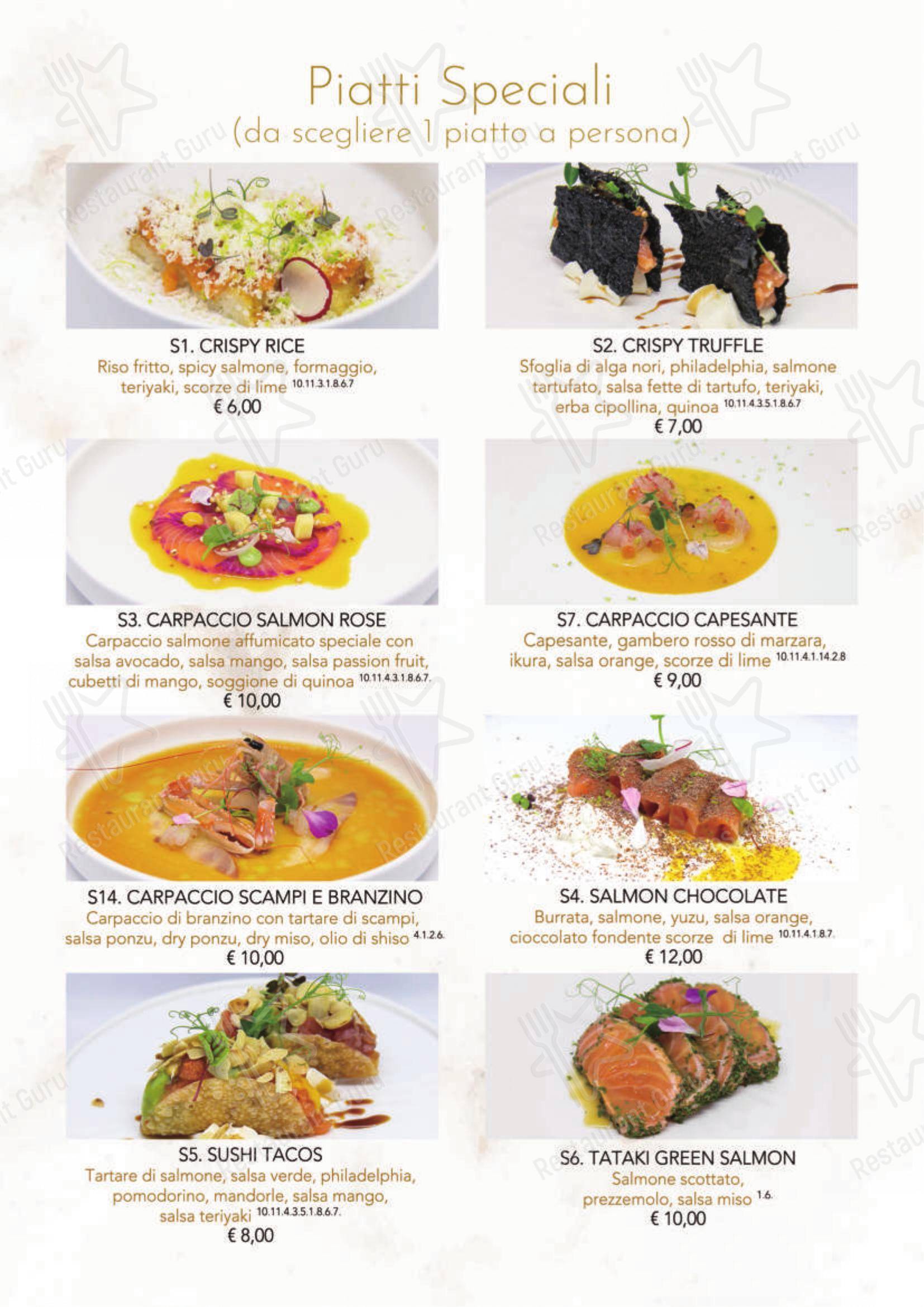 菜单 per Modo Fusion Restaurant in Gallarate