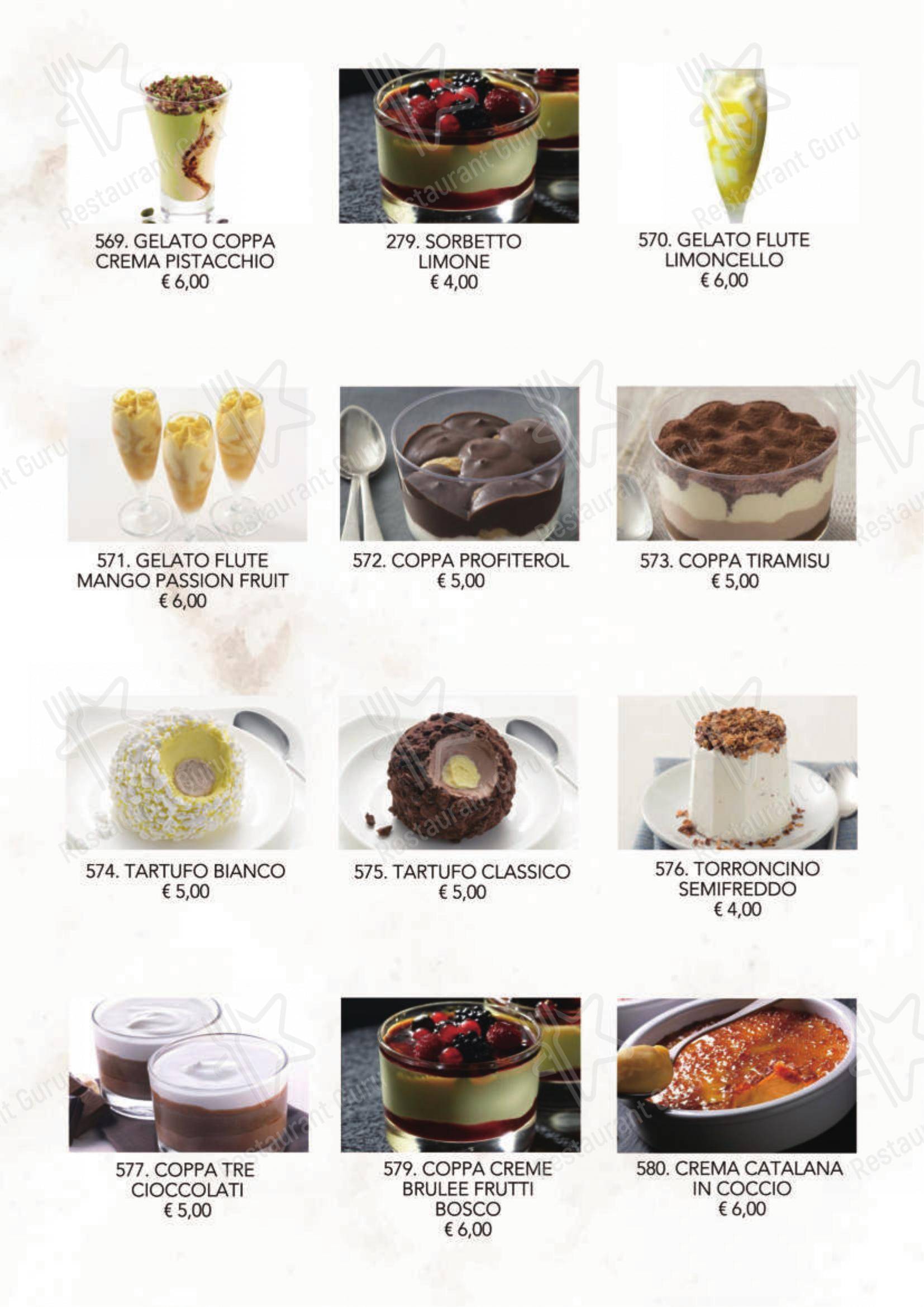 菜单 per Modo Fusion Restaurant in Gallarate