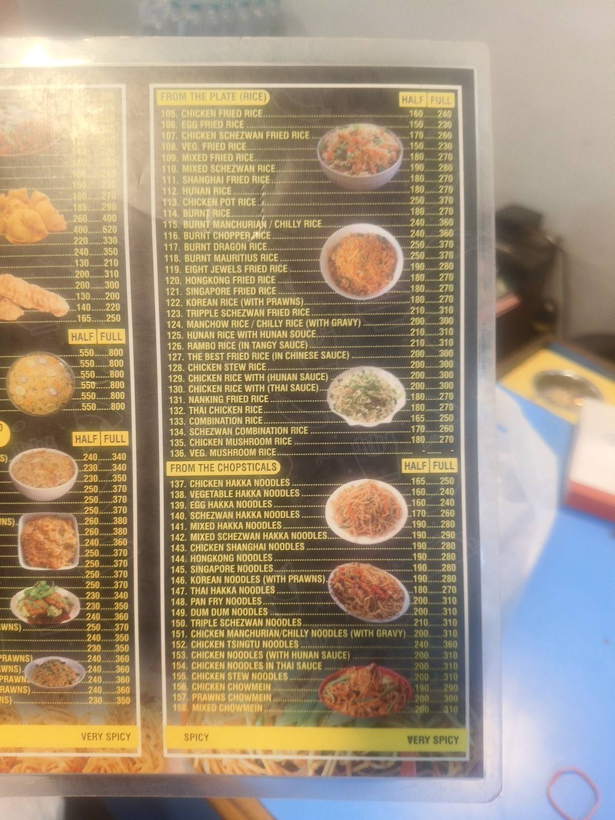 Mom's Kitchen menu