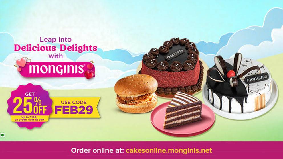 Monginis Cake Shop menu