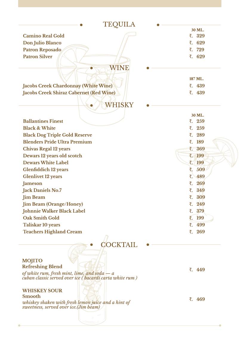 Bhaijaanz menu