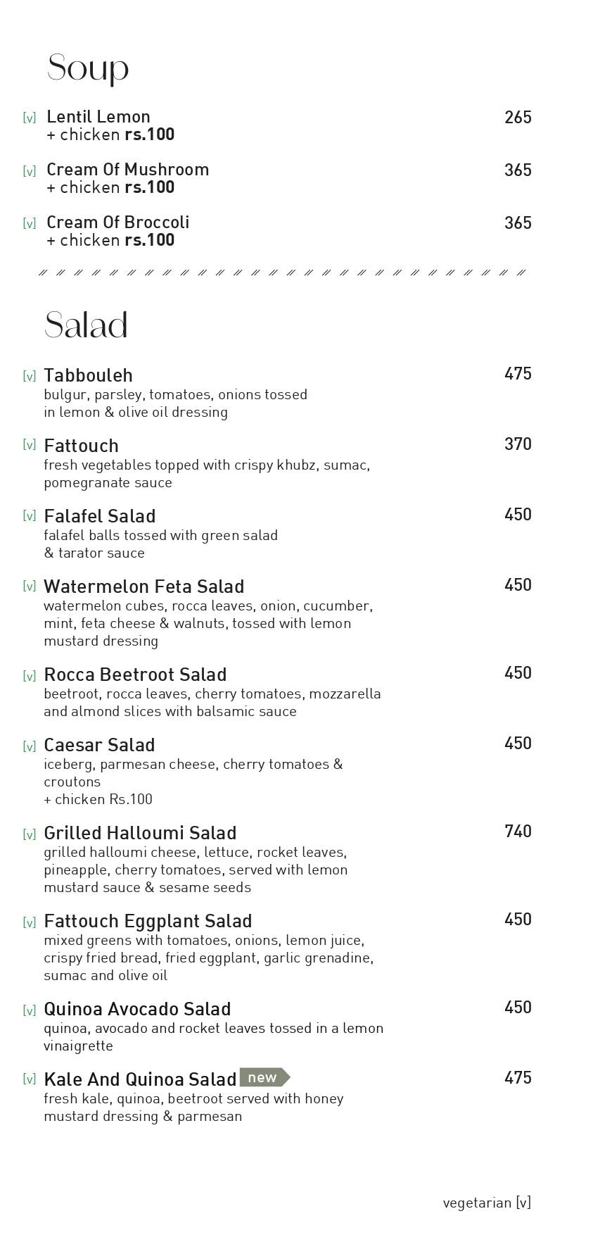 Zima menu