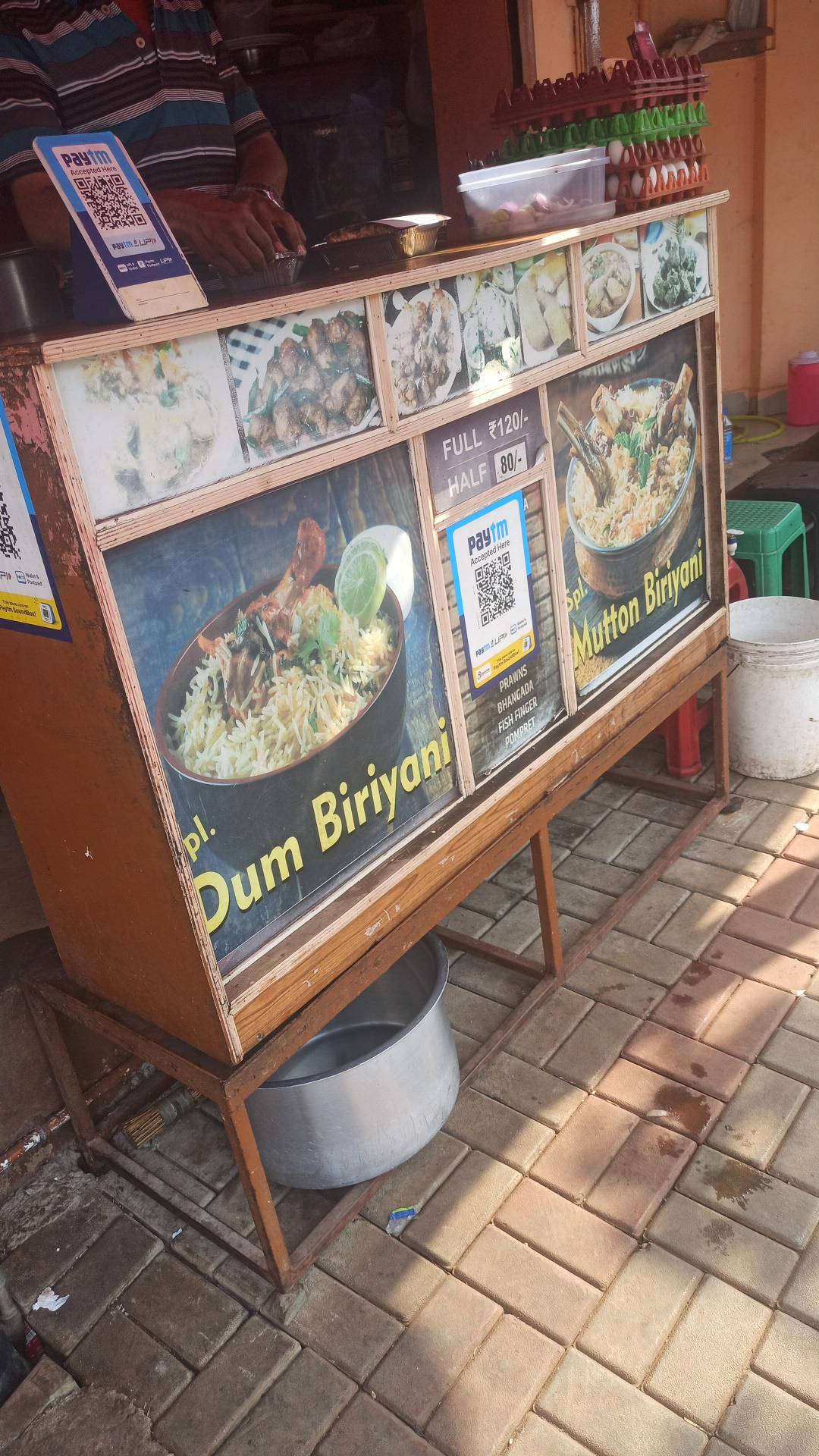 Muthu chicken kabab & fish corner fast food menu