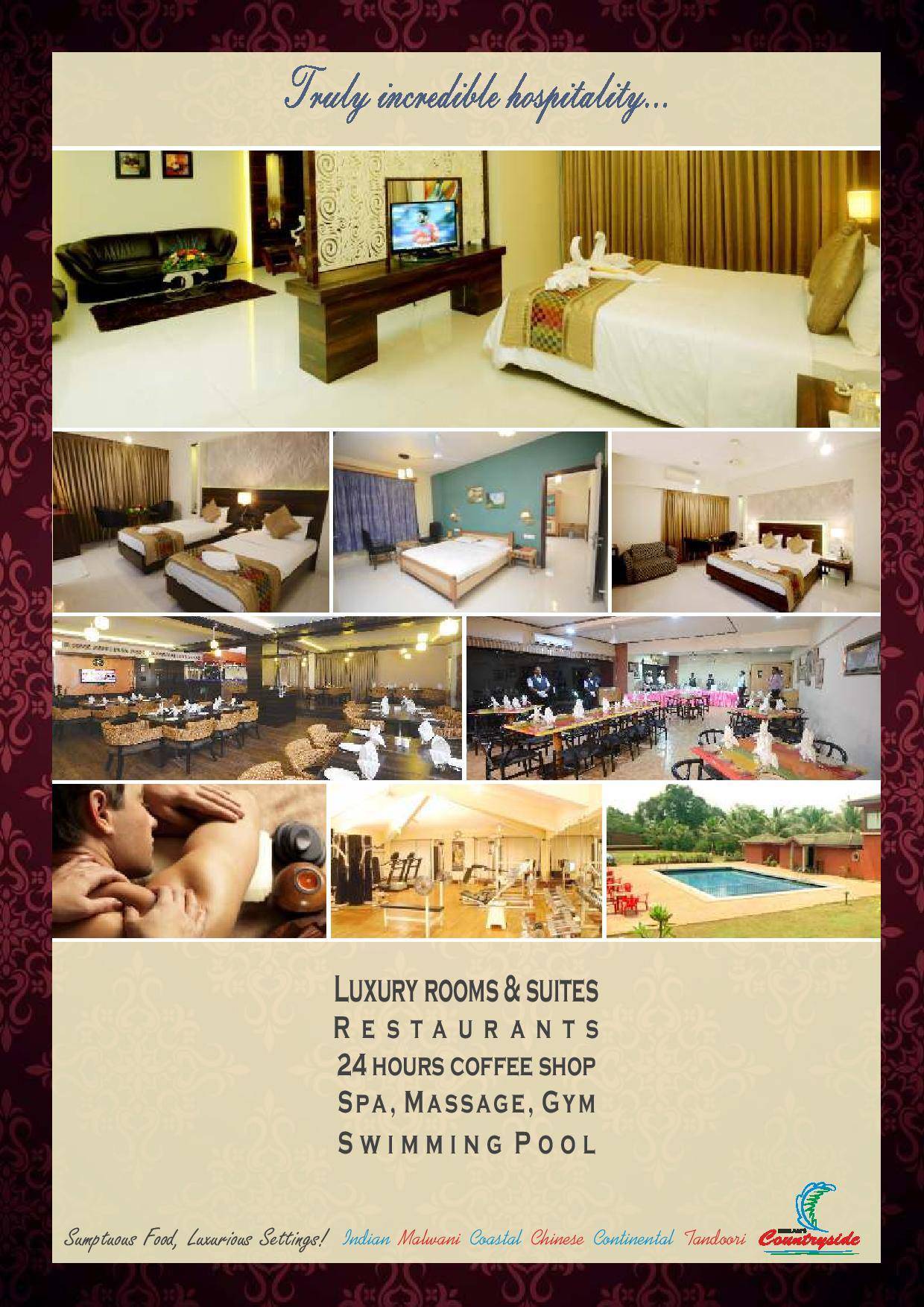 Neelams Countryside menu