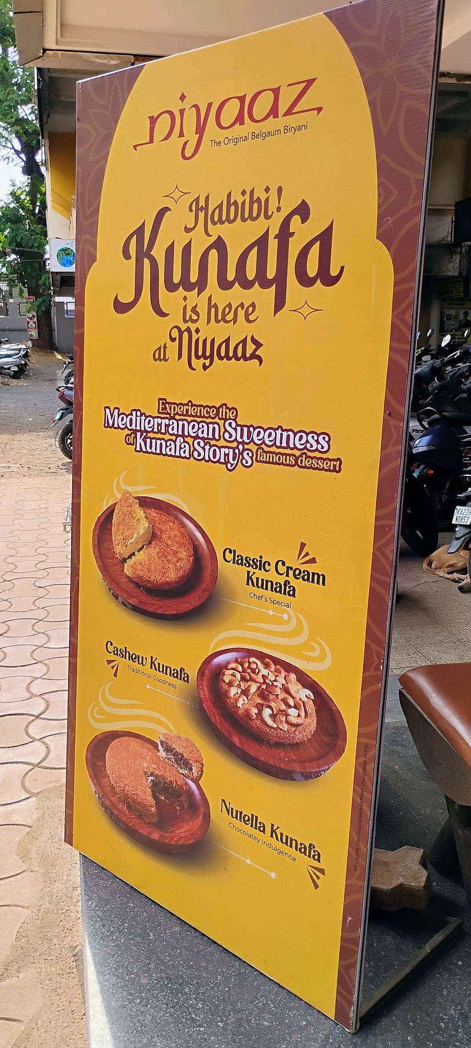 Niyaaz Restaurant, Tilakwadi menu
