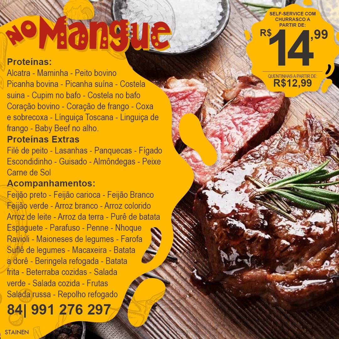 No Mangue Gastrobar cardápio