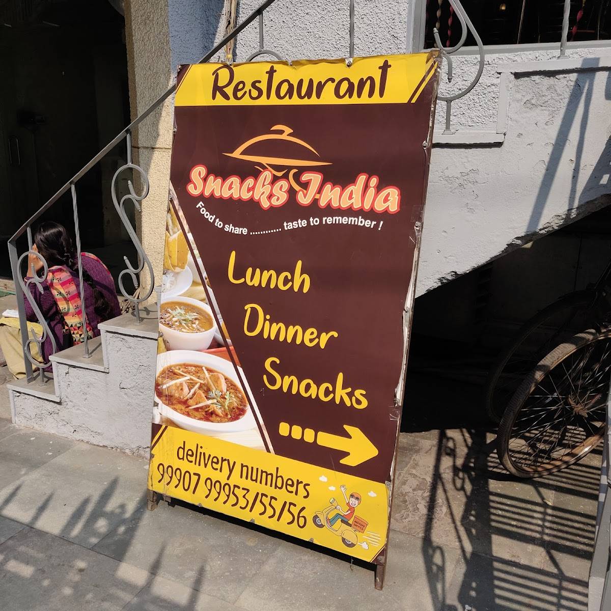Snacks India menu