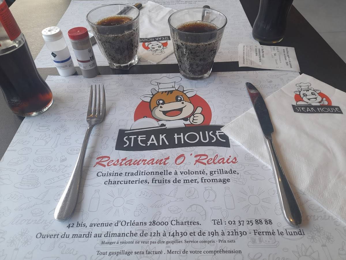 Menu de O'Relais