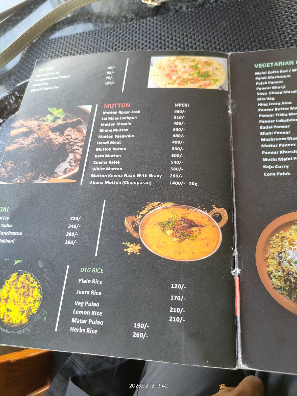 OTG-Old Town Grill Restaurant & Cafe menu