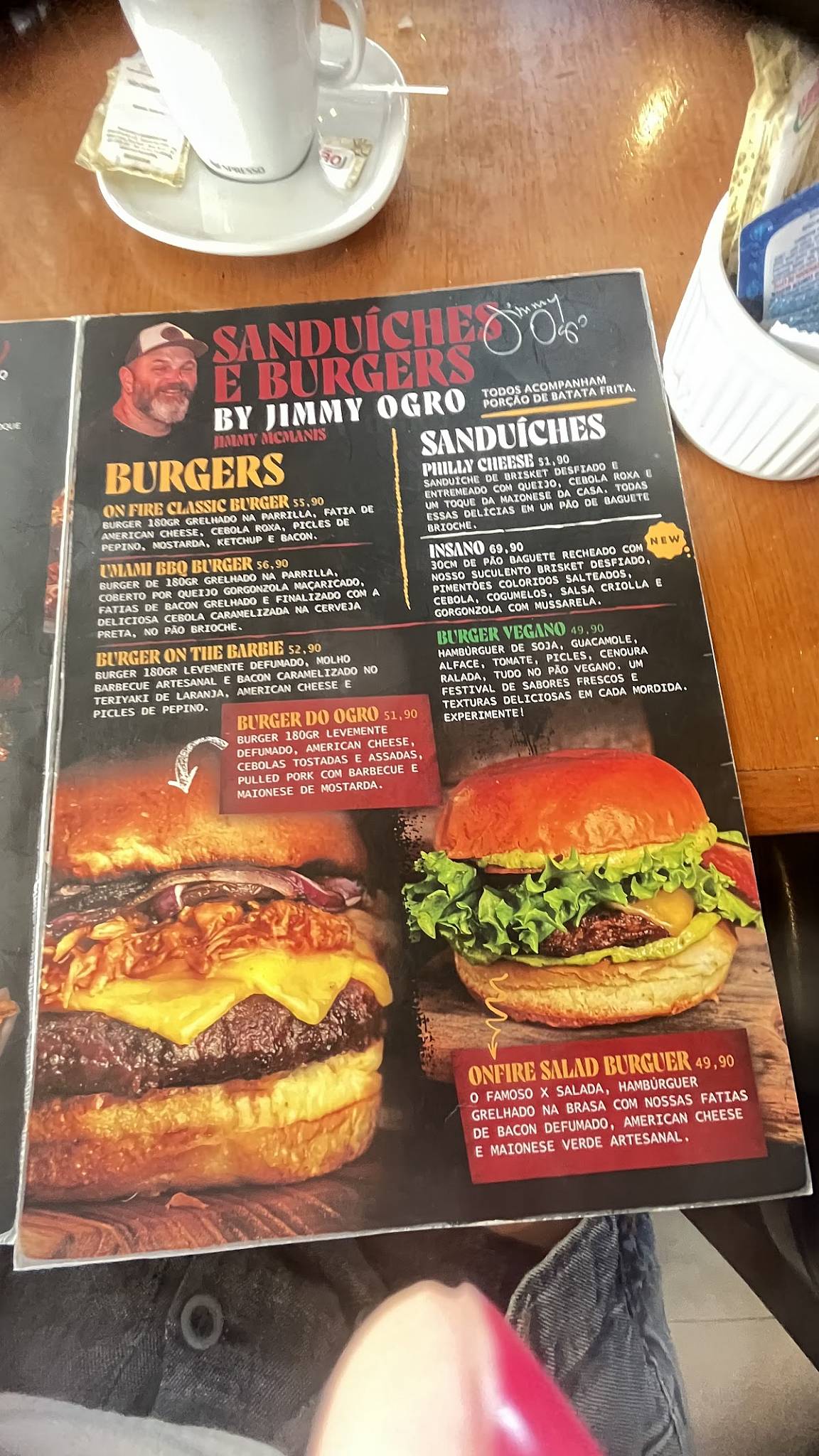On Fire American BBQ cardápio