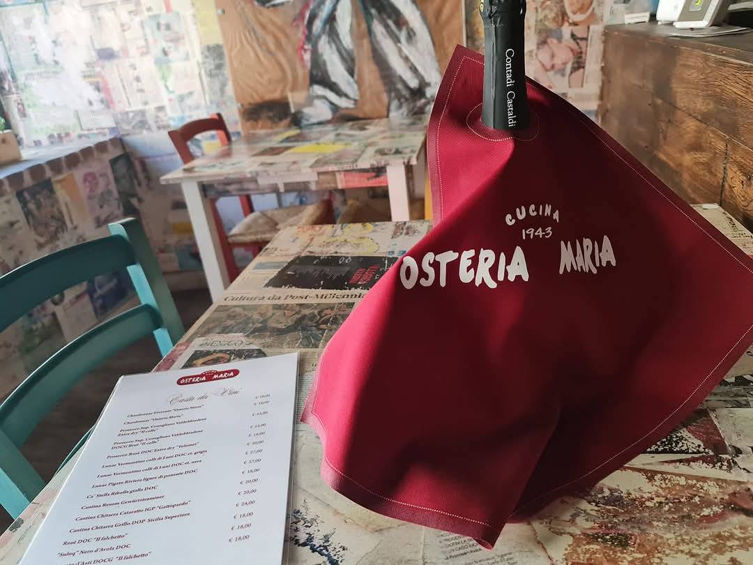 Menu di Osteria Maria 1943 