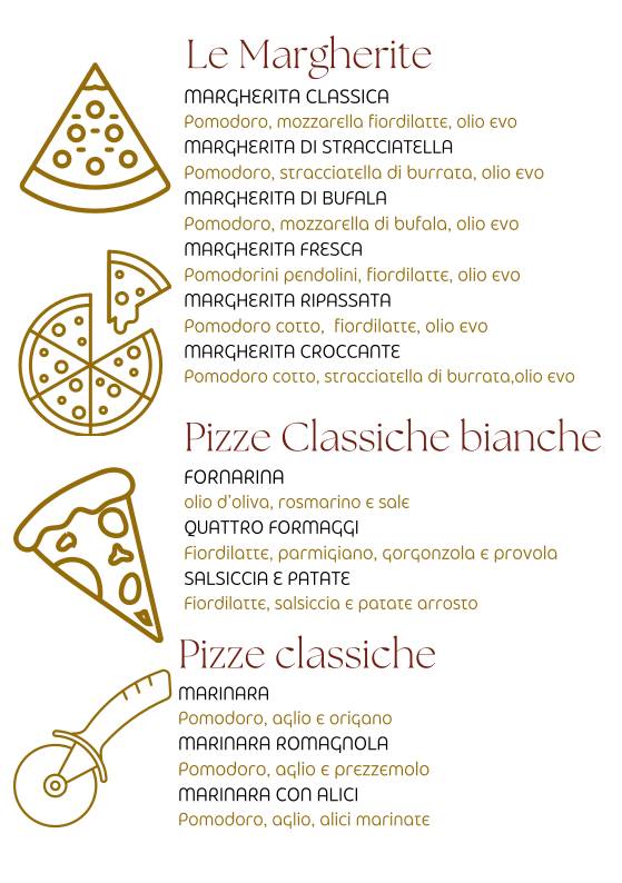 Menu di Osteria Pizzeria Montecavallo 