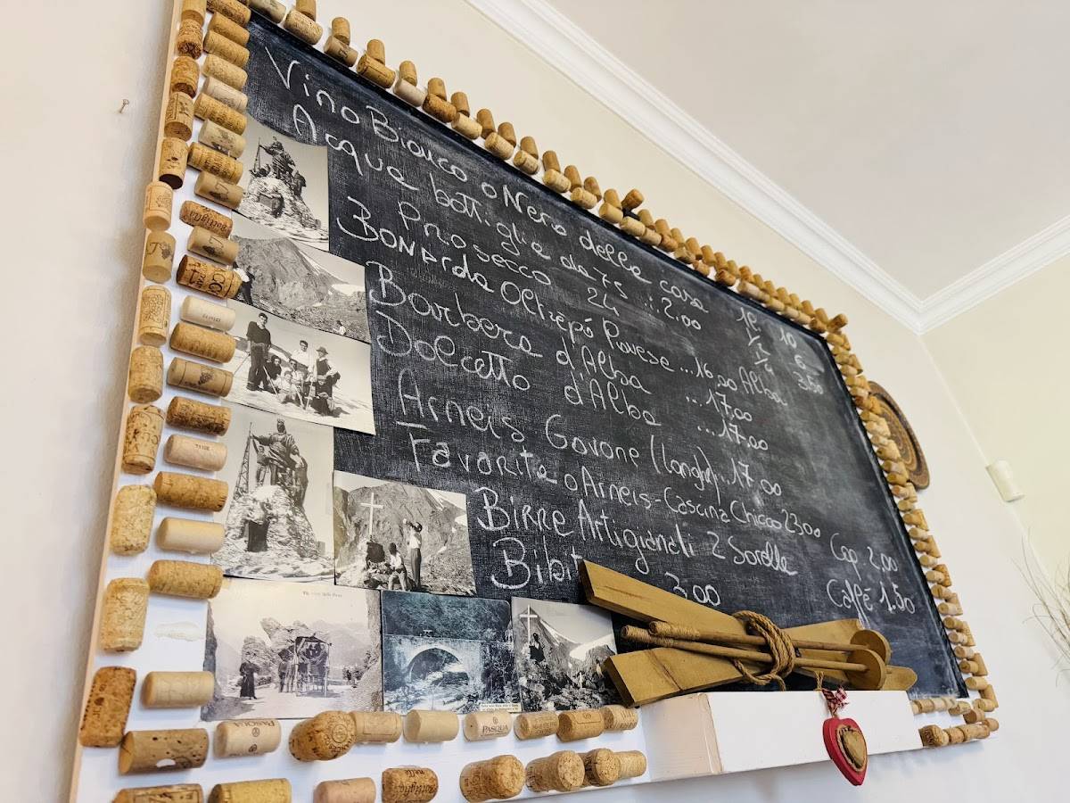 Menu di Osteria dello Stambecco 