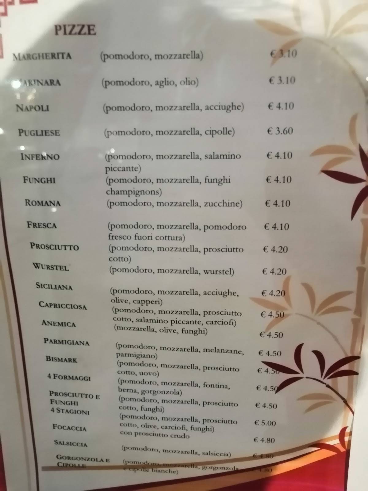 Menu di Ou Hua Di 