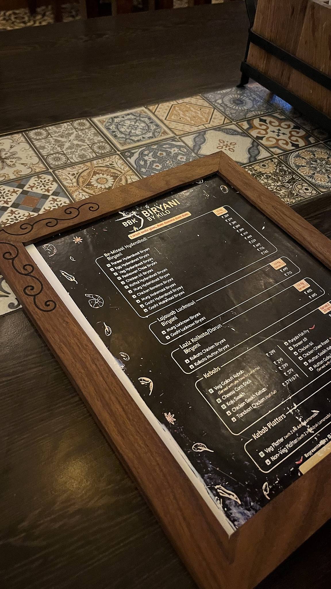 Biryani By Kilo - Panchkula menu