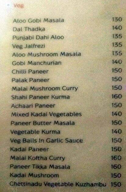 Pascah Multicuisine Restaurant menu