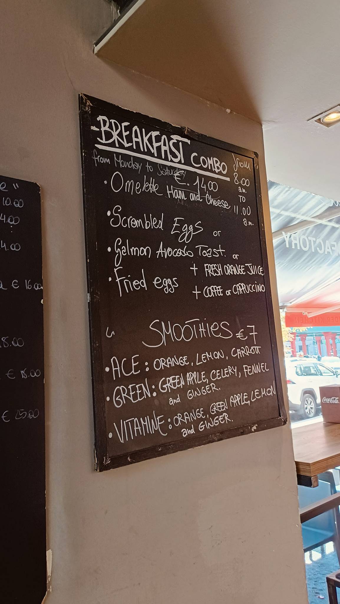 Menu di Patti Bakery & Bistrot 