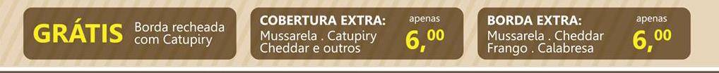 Per Tutti cardápio
