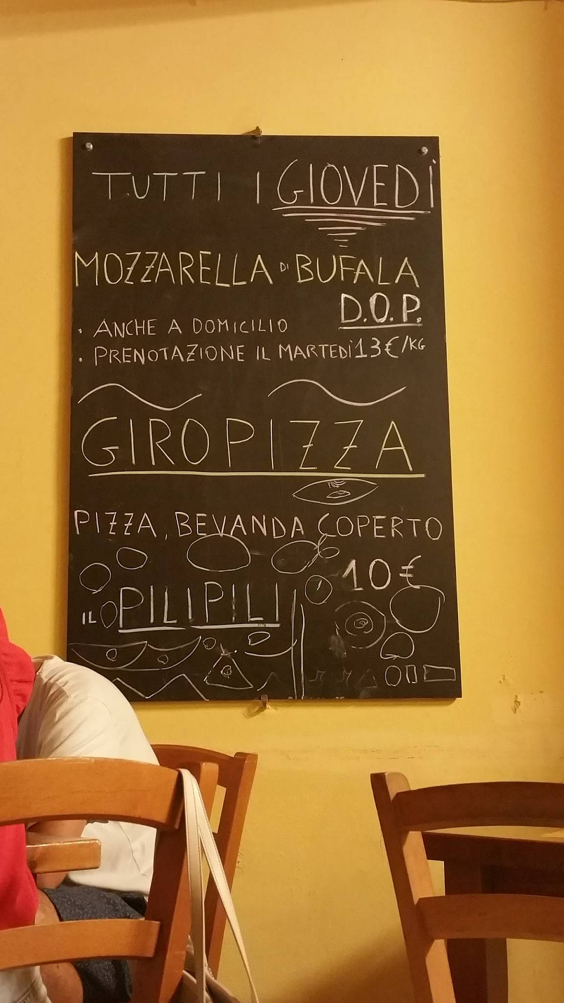 Menu di Pilipili 