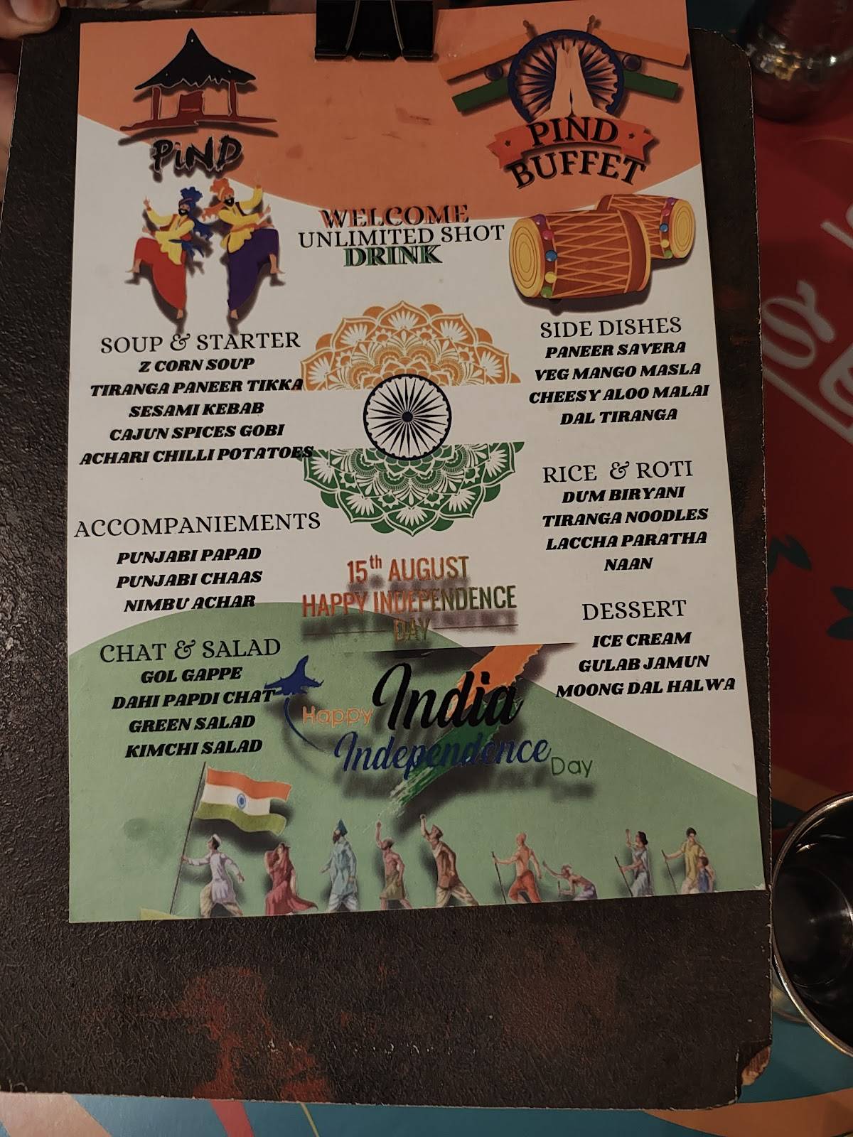 Pind Restaurant - Desi restaurant Velachery menu