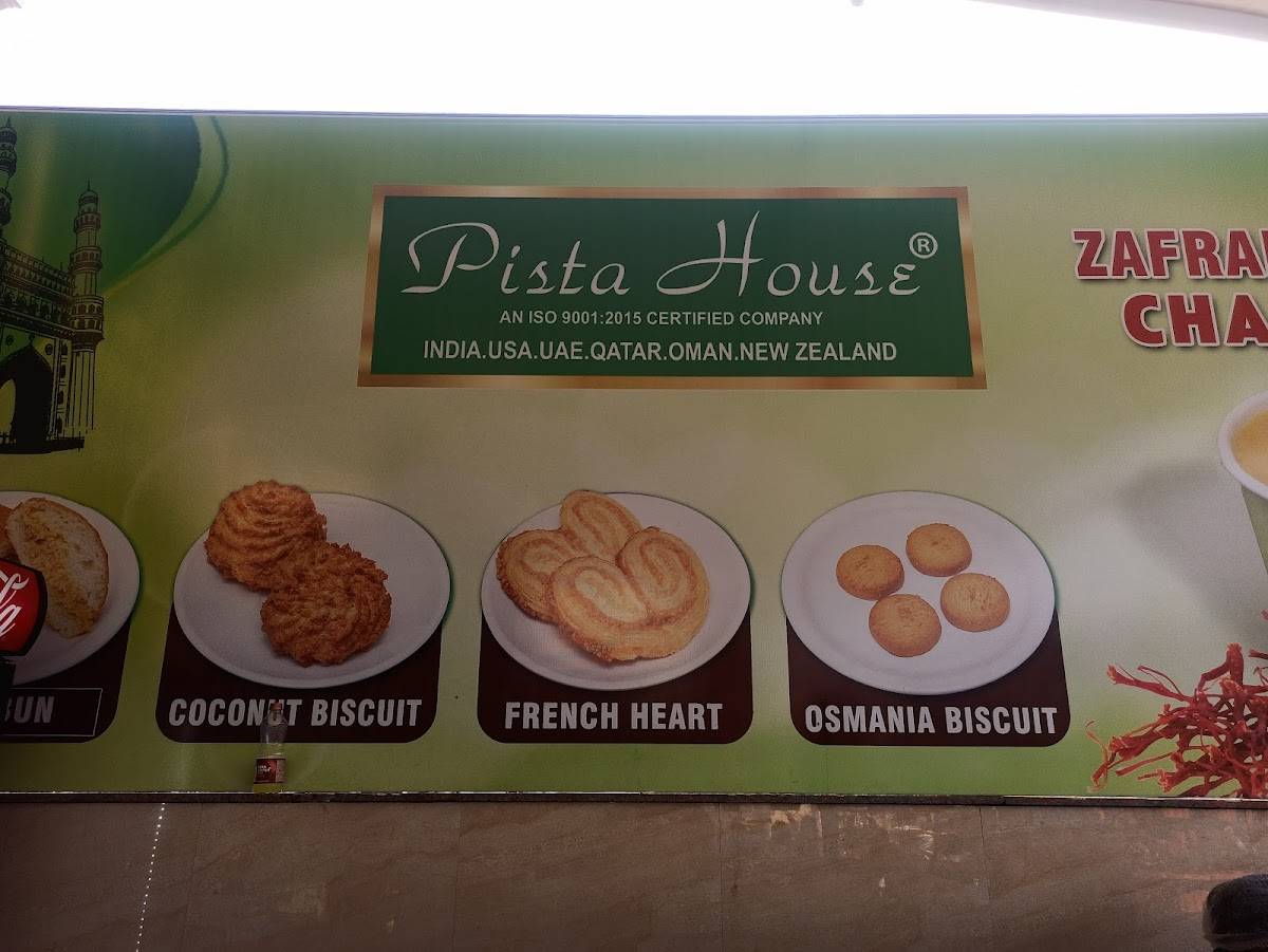 Menu at Pista House Attapur, Hyderabad