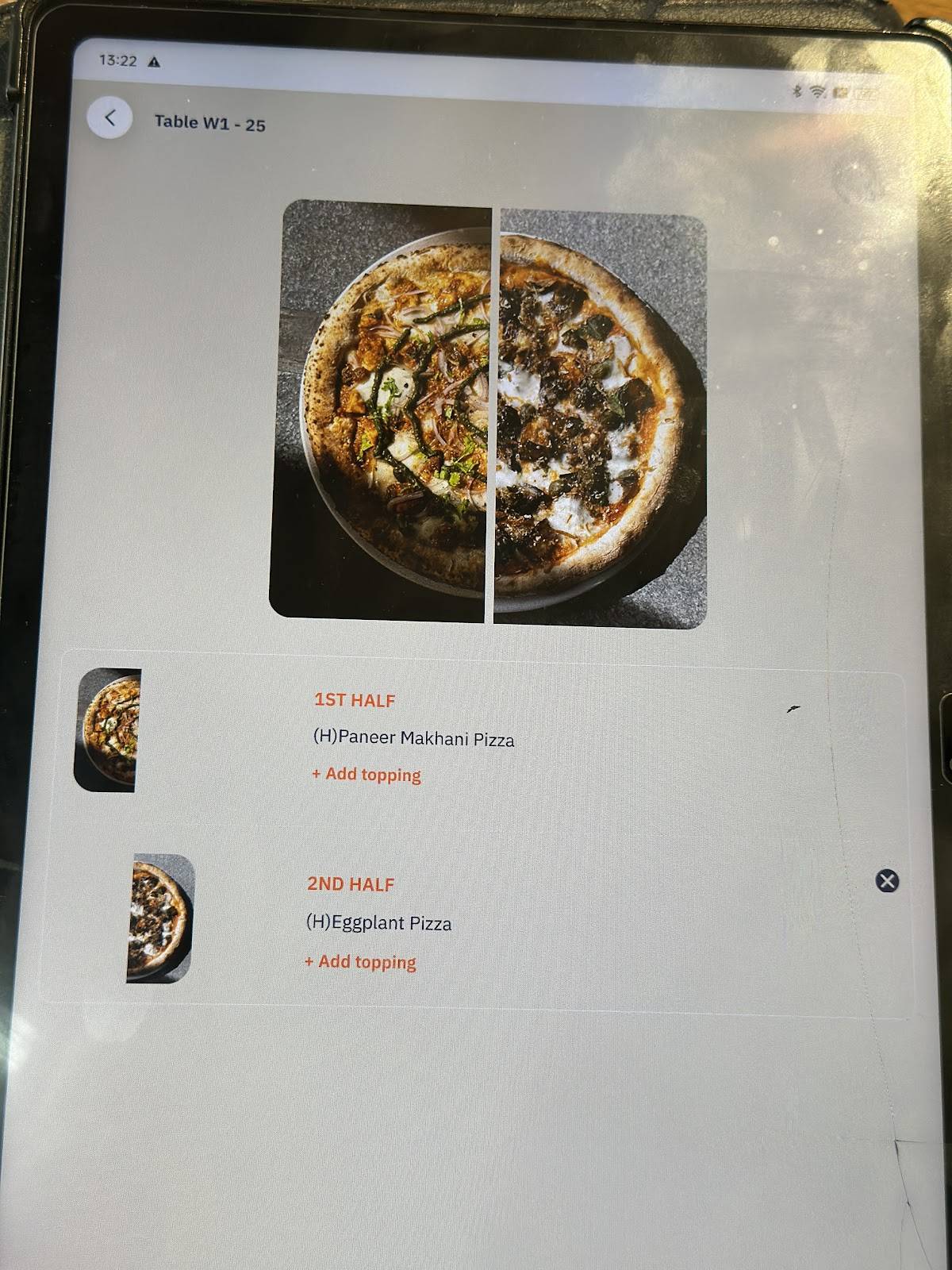 Pizza 4P's Indiranagar menu