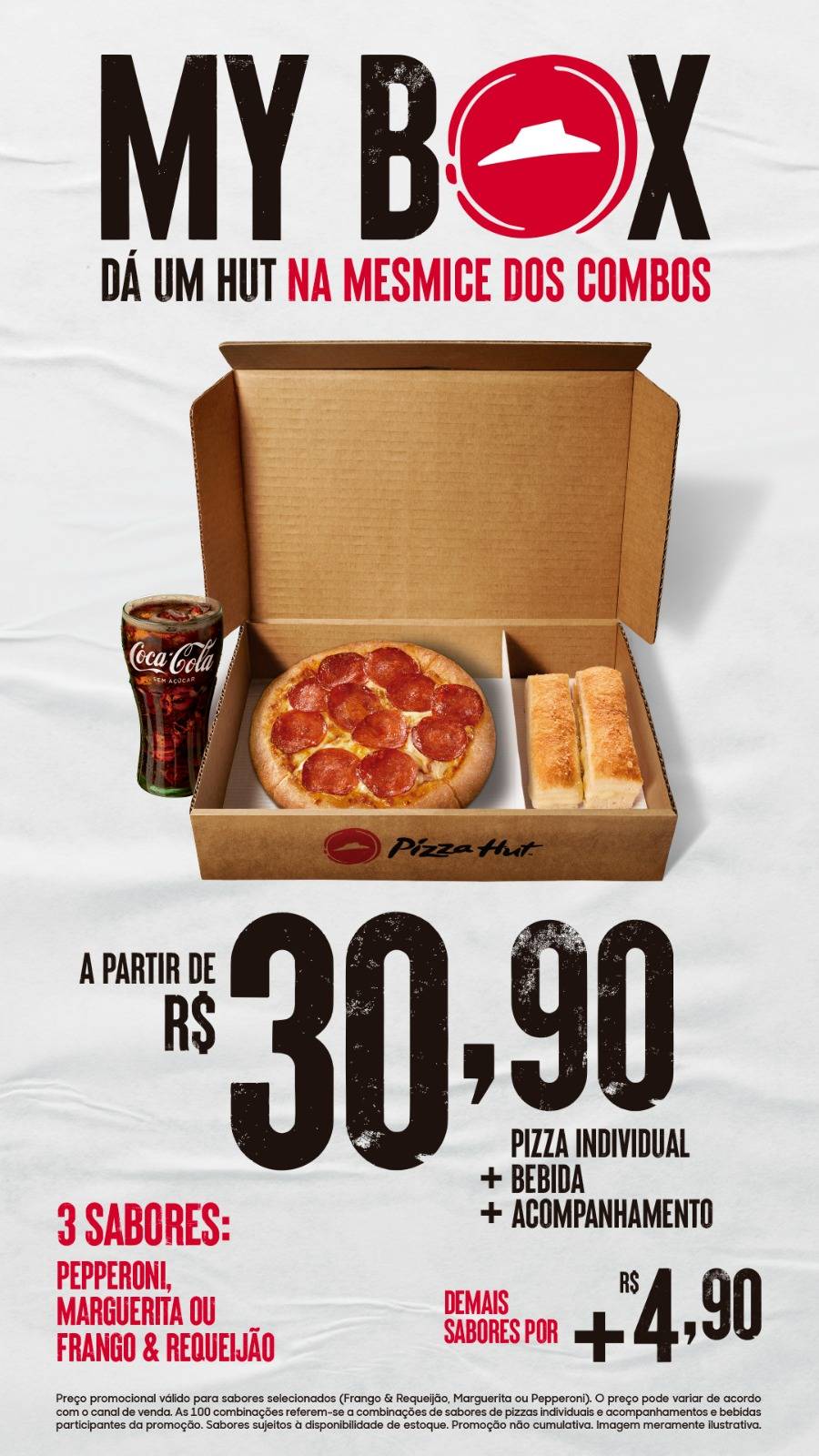 Pizza Hut cardápio