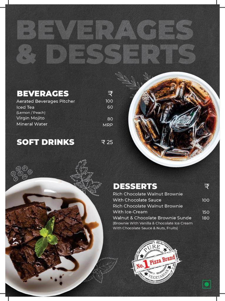 Pizza Zone Morbi menu