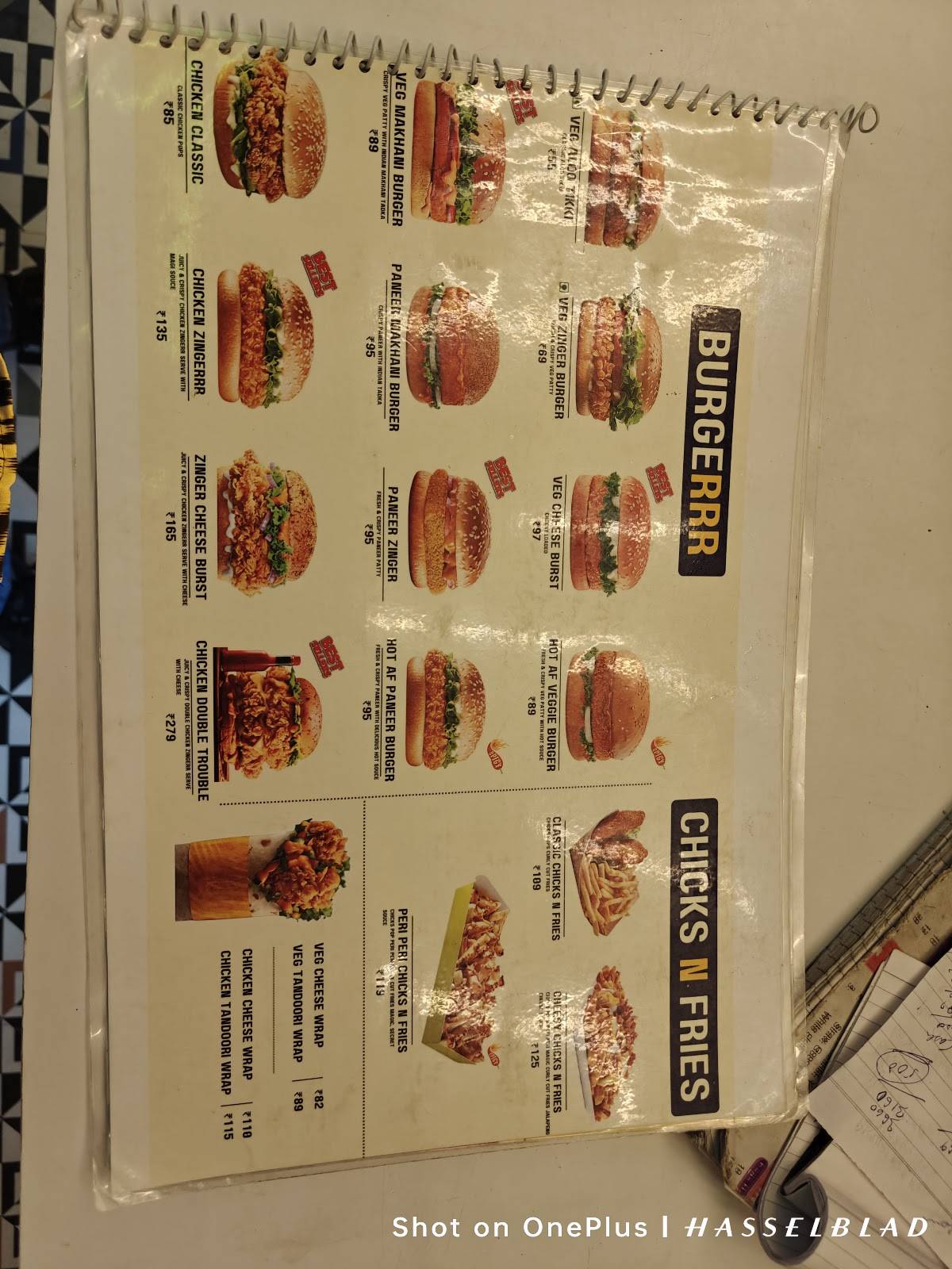 Pizzalicious House menu