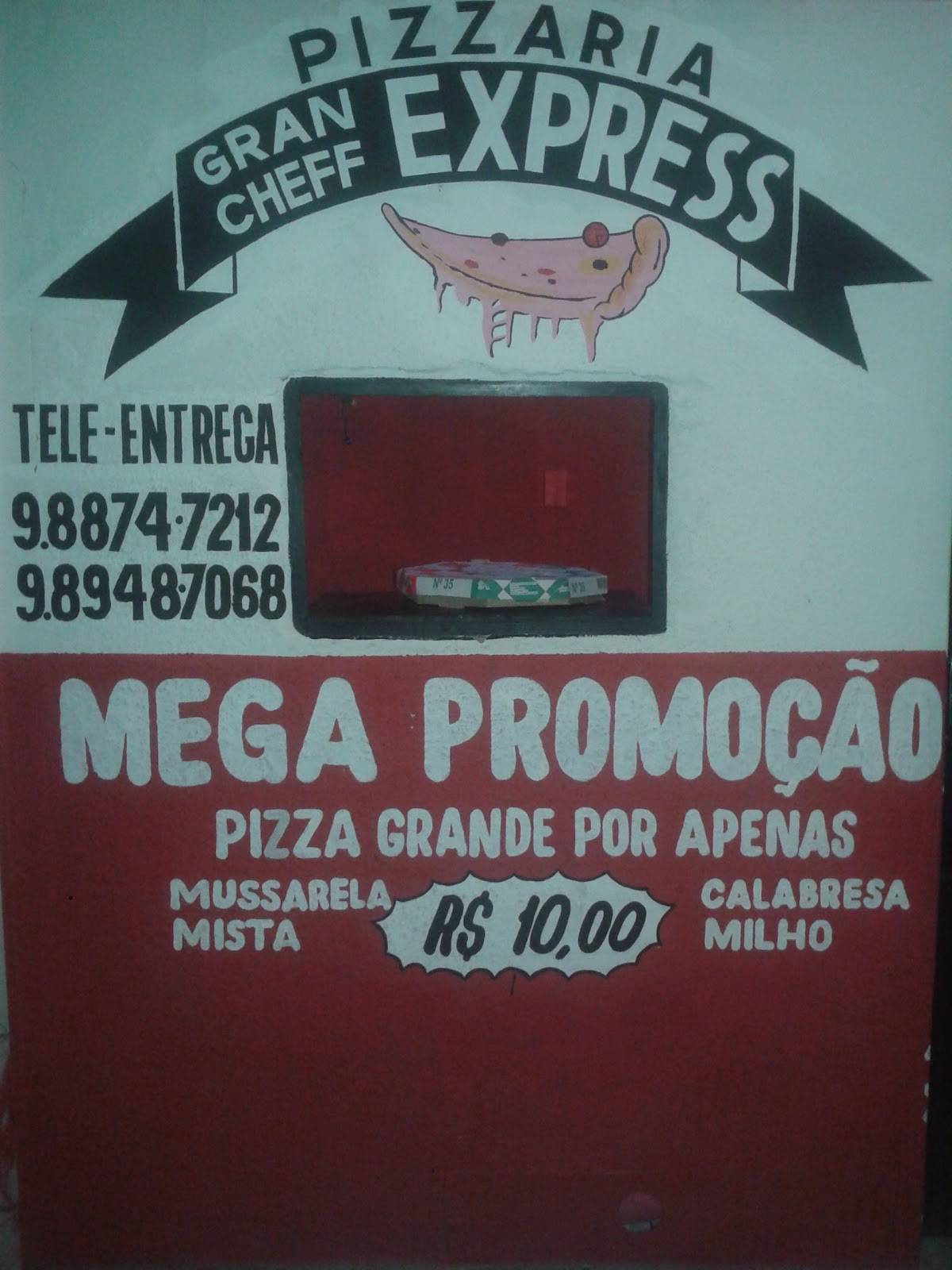 Pizzaria - GranCheff Express cardápio