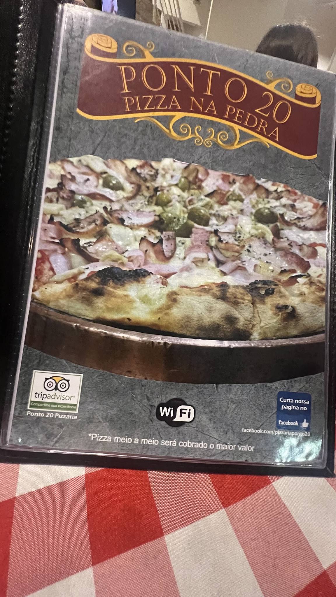 Pizzaria Ponto 20 cardápio