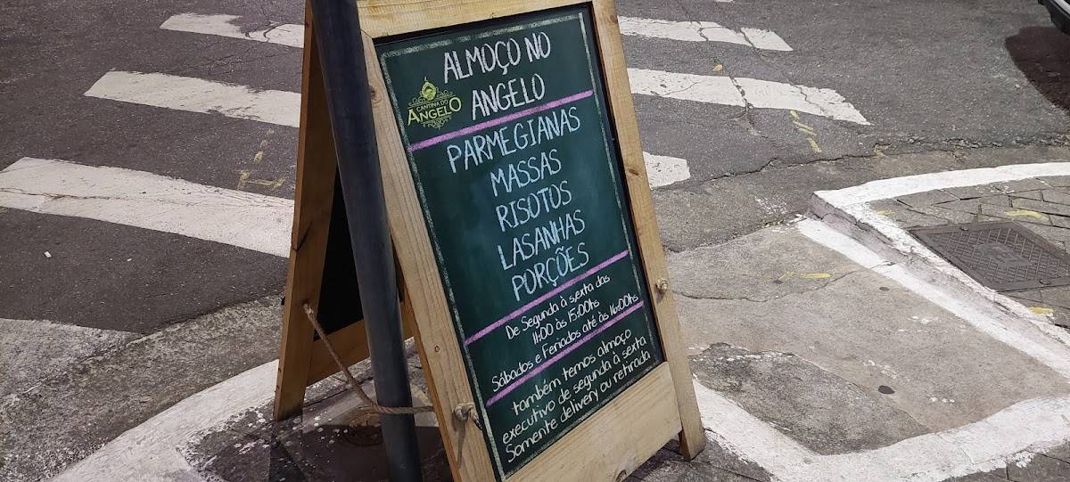 Pizzaria Do Angelo cardápio