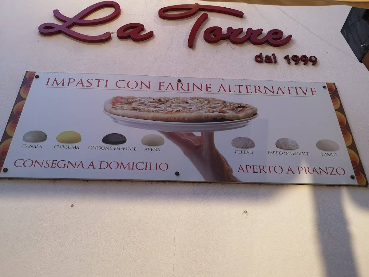 Menu di Pizzeria La Torre dal 1999 