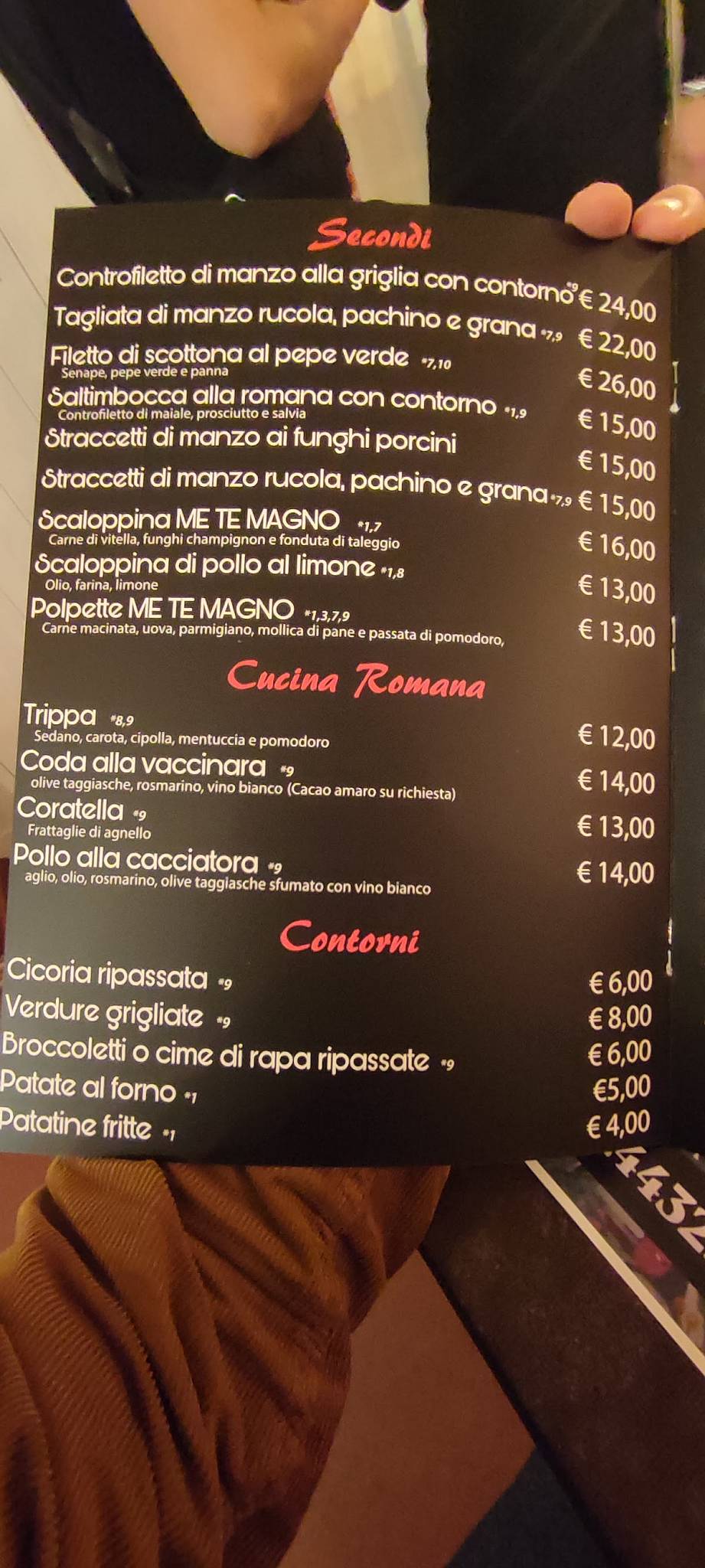 Menu di Pizzeria Mamma Katia 