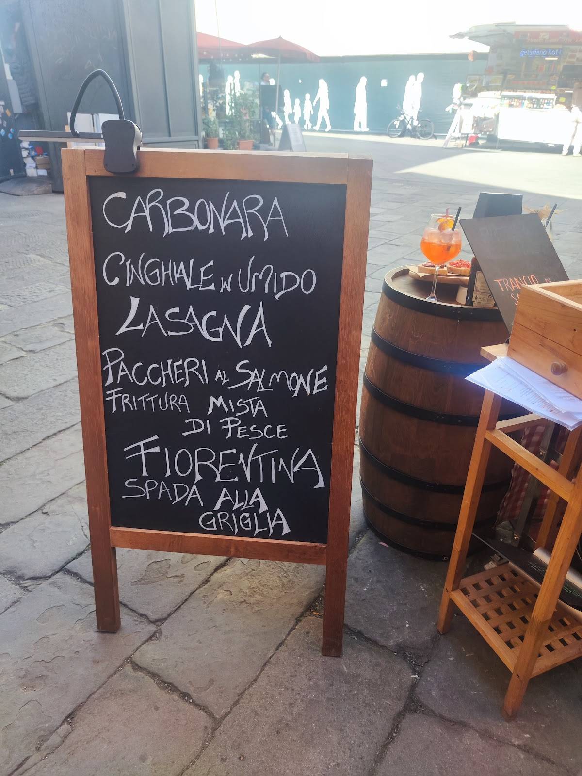 Menu di Pizzeria Trattoria La Buca 