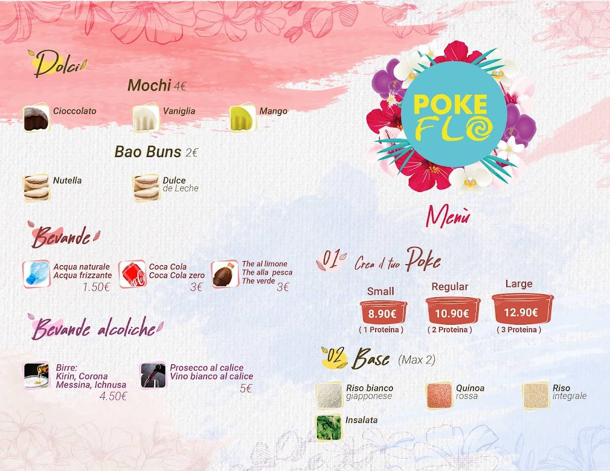 Menu di Poke Flo 