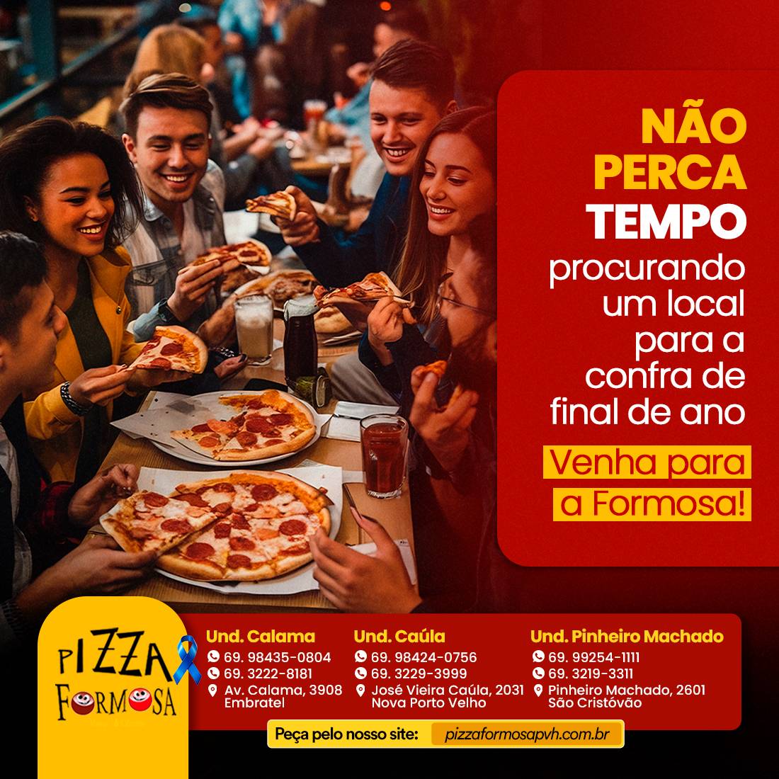 Pizzaria Pizza Formosa cardápio