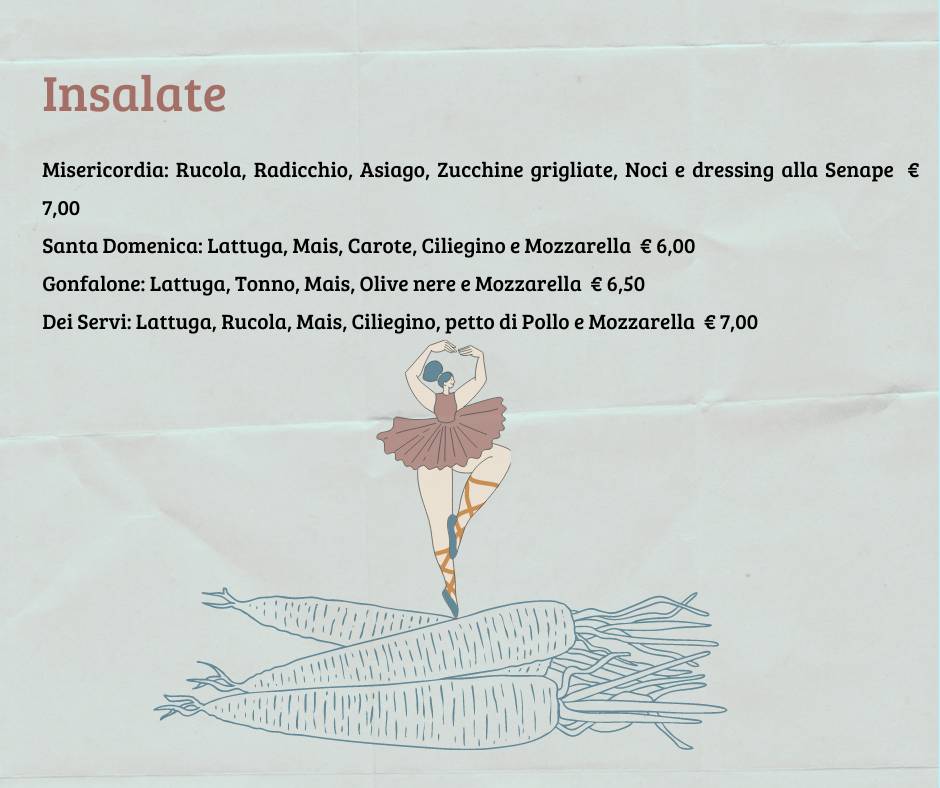 Menu di Prima Classe 