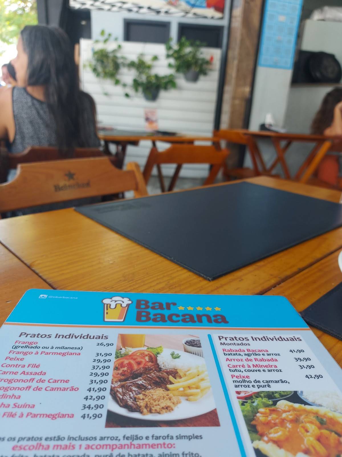 Bar Bacana cardápio