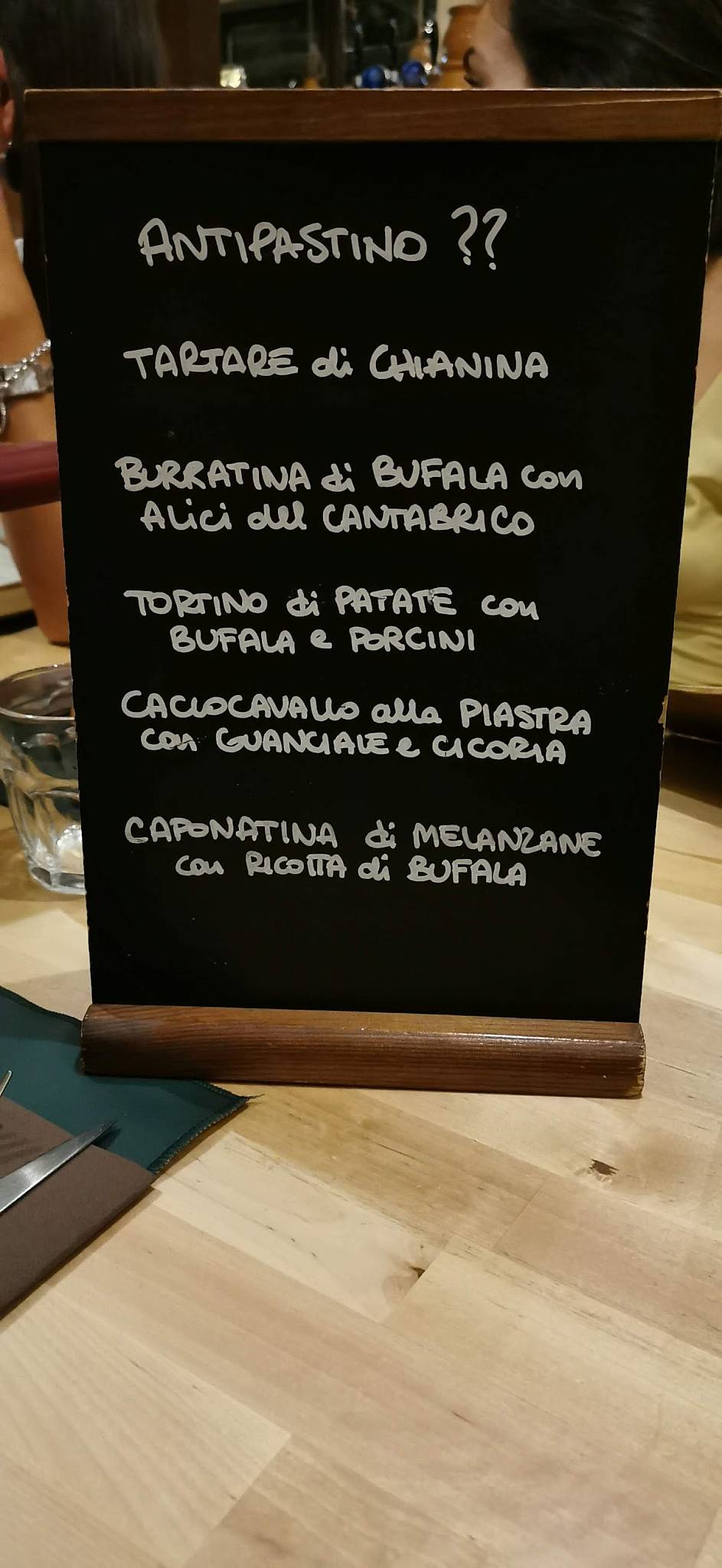 Menu di L'Albero Cocciuto 
