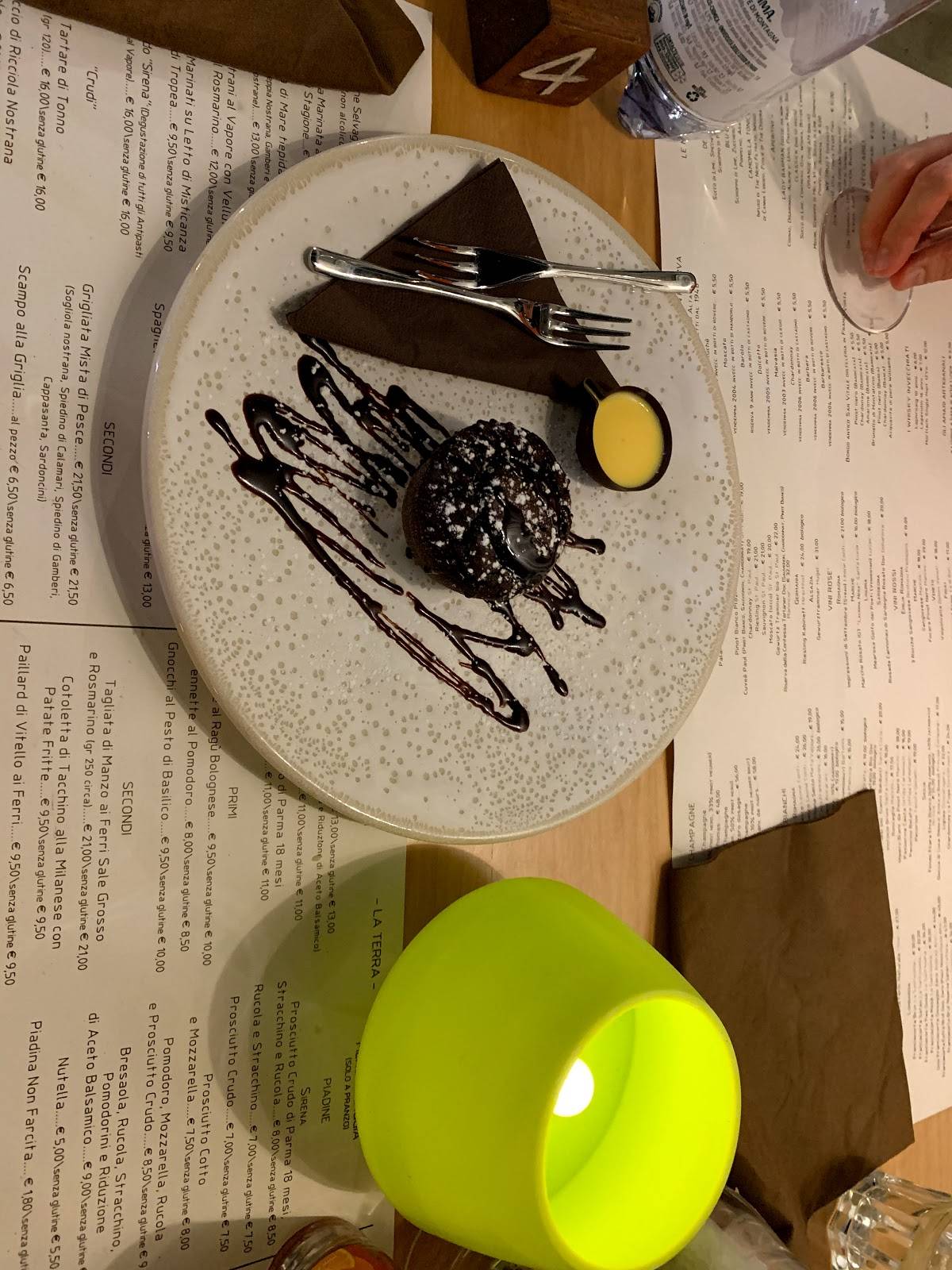 Menu di Ristorante Sirena Sul Mare 
