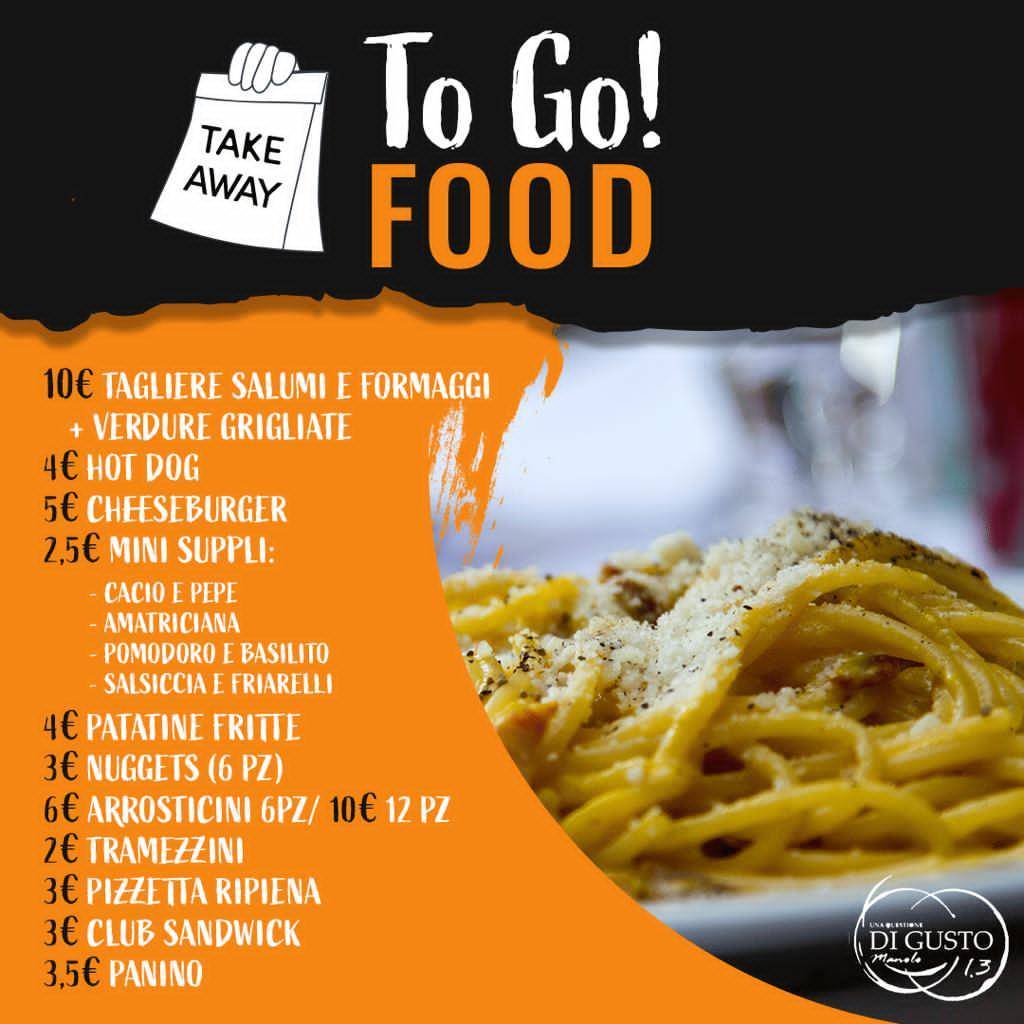 Menu di Una Questione Di Gusto 