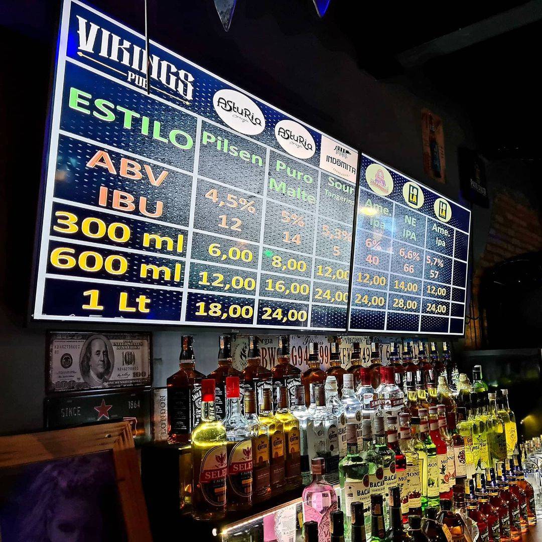 Vikings Pub cardápio