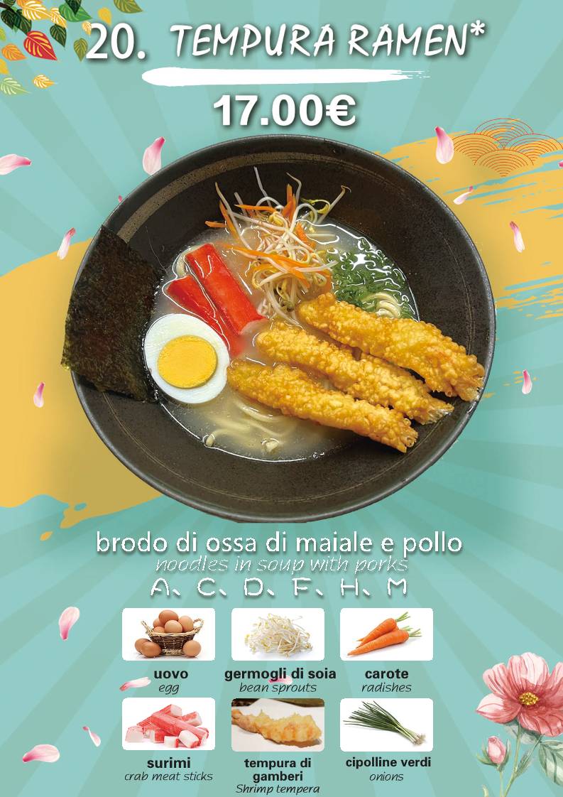 Menu di QQ ramen e BBQ 