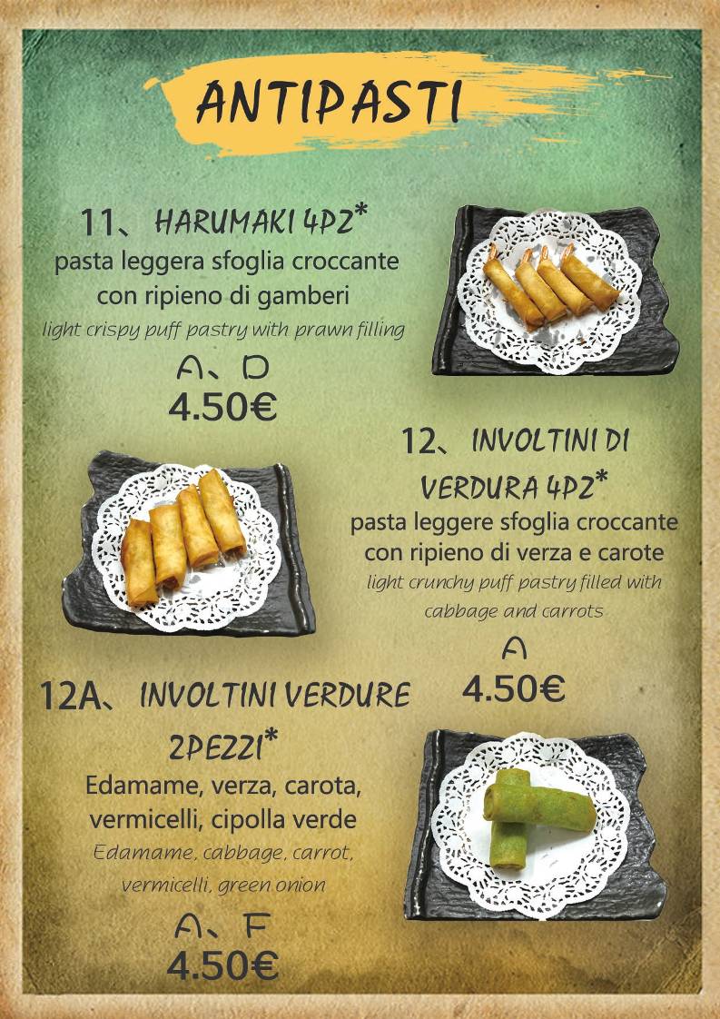 Menu di QQ ramen e BBQ 