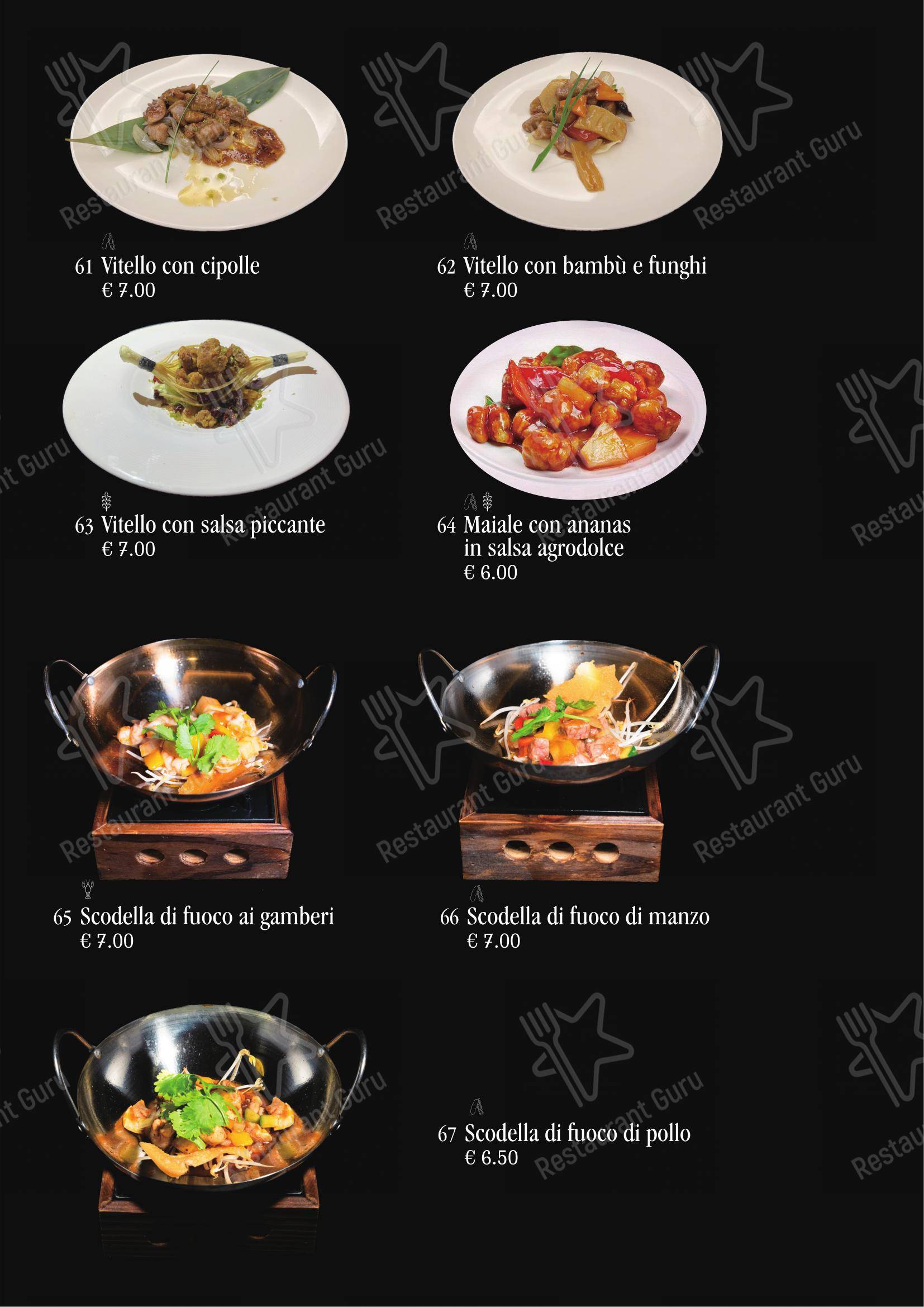 Menu di Ristorante Giapponese Tao - Menu
