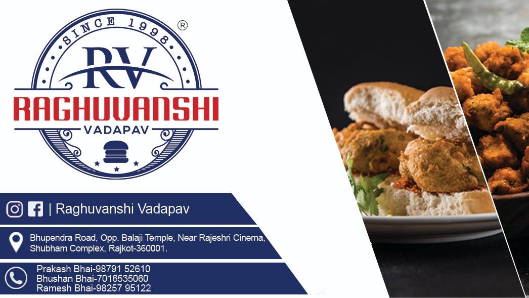 Raghuvansi Vadapav Center menu