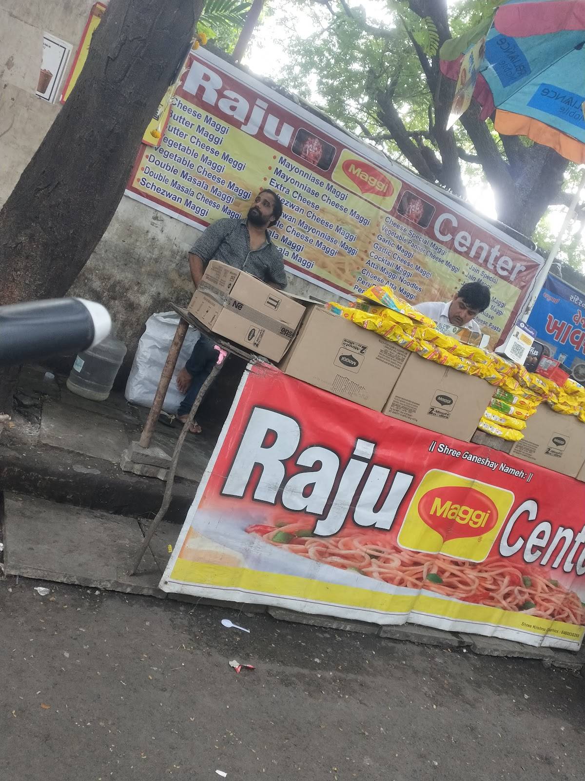 Raju Meggi Center menu