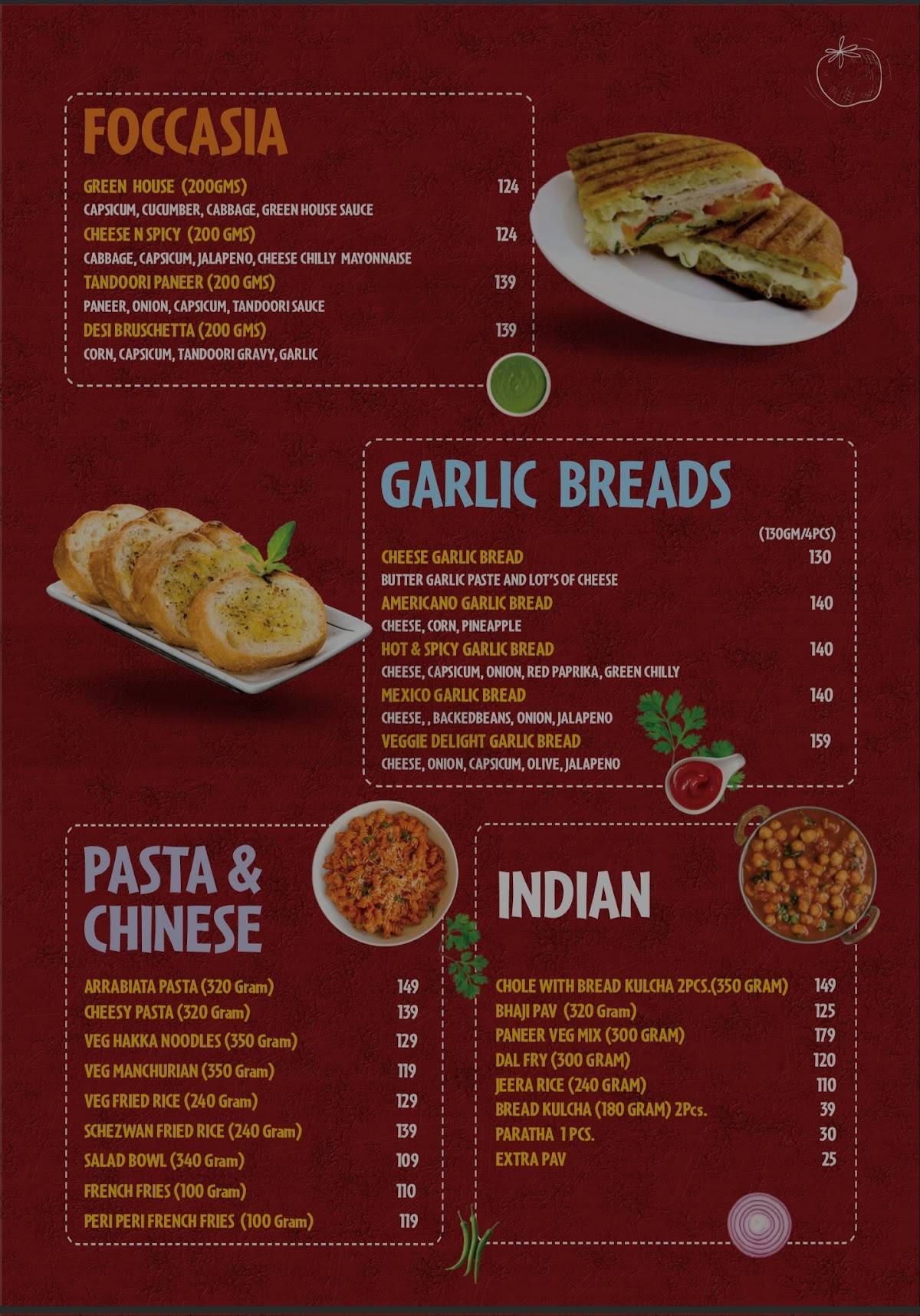Real Paprika Modasa menu